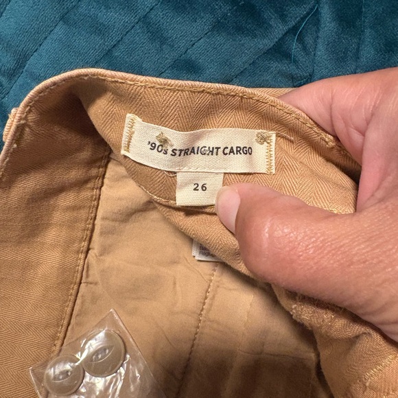 NWT Madewell 90s Straight Cargo Pants - Picture 5 of 6